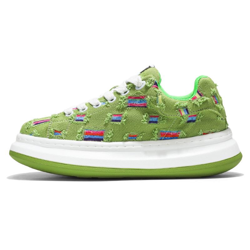 Дышащие низкие скейтерские кроссовки для увеличения роста AD, зеленый
Дышащие низкие скейтерские кроссовки для увеличения роста AD, зеленый