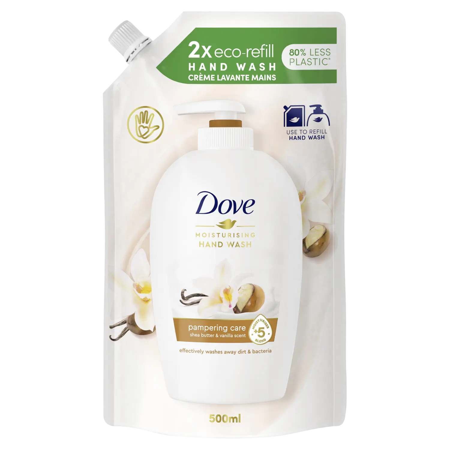 Dove Shea Butter запас жидкого мыла, 500 мл
Dove Shea Butter запас жидкого мыла, 500 мл