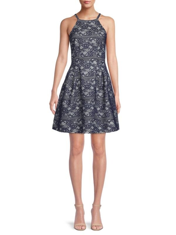 Кружевное платье с пышной юбкой Vince Camuto Ivory
Кружевное платье с пышной юбкой Vince Camuto Ivory