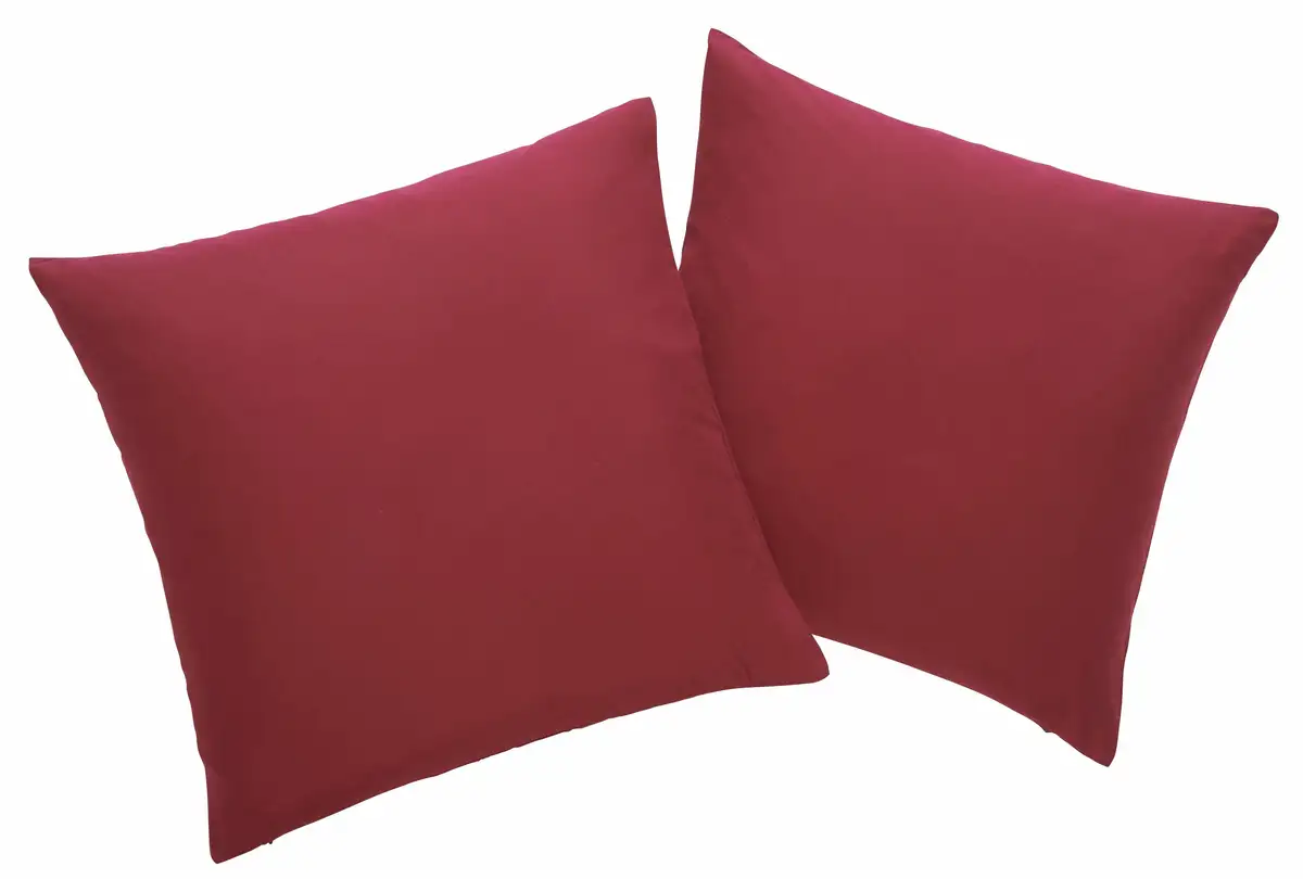 Декоративные подушки для дома "Parry Microfibre", набор из 2 шт., однотонные, чехлы без наполнителя, на молнии Home affaire 40х40 см, цвет bordeau x + unifarben
Декоративные подушки для дома "Parry Microfibre", набор из 2 шт., однотонные, чехлы без наполнителя, на молнии Home affaire 40х40 см, цвет bordeau x + unifarben