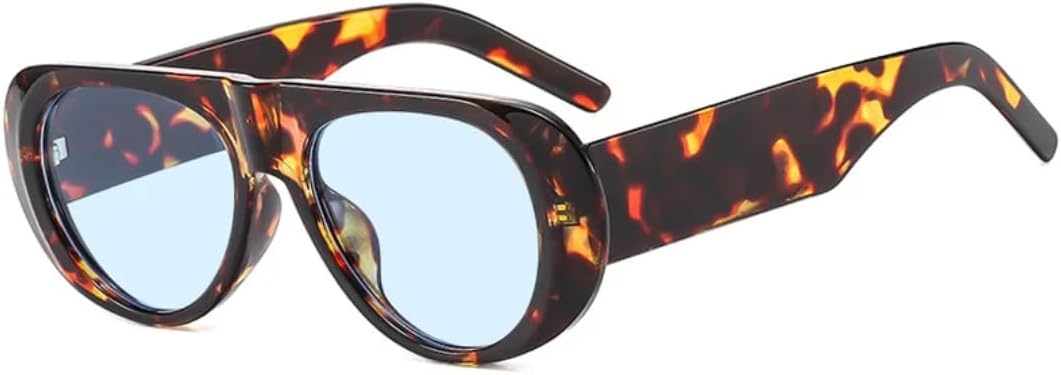 Солнцезащитные очки для мужчин и женщин - защита UV400 - сине-зеленые широкие дужки, цветные линзы, для занятий спортом на открытом воздухе и вождения DSVIGF, Leopard Blue
Солнцезащитные очки для мужчин и женщин - защита UV400 - сине-зеленые широкие дужки, цветные линзы, для занятий спортом на открытом воздухе и вождения DSVIGF, Leopard Blue