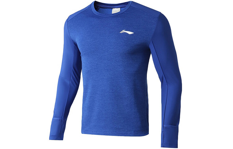 Футболка для бега, мужская, синяя Lining, синий
Футболка для бега, мужская, синяя Lining, синий