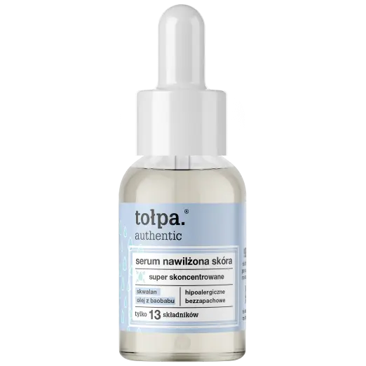 Tołpa Authentic увлажняющая сыворотка для лица, 30 мл
Tołpa Authentic увлажняющая сыворотка для лица, 30 мл