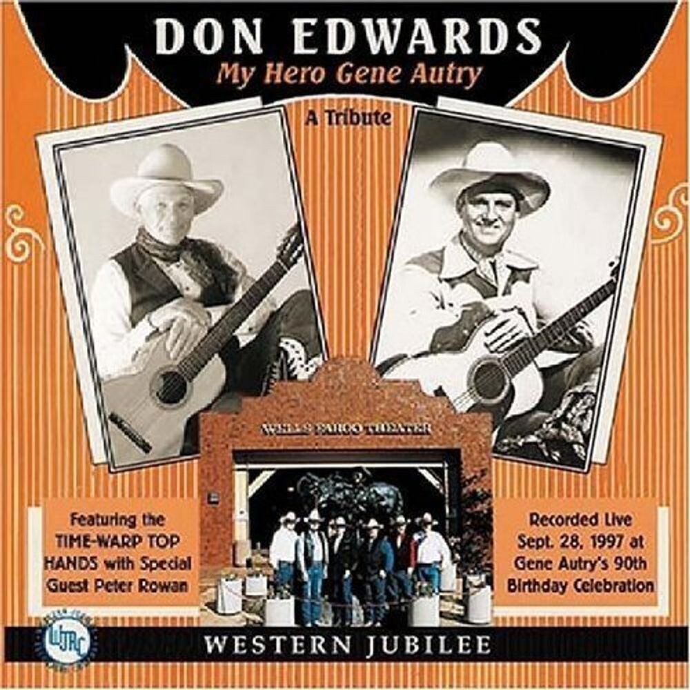Диск CD My Hero Gene Autry - Don Edwards
Диск CD My Hero Gene Autry - Don Edwards