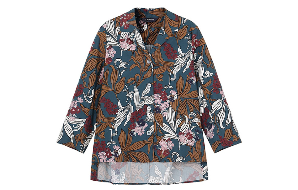 'S MAX MARA Рубашка Women's Gray Blue
'S MAX MARA Рубашка Women's Gray Blue