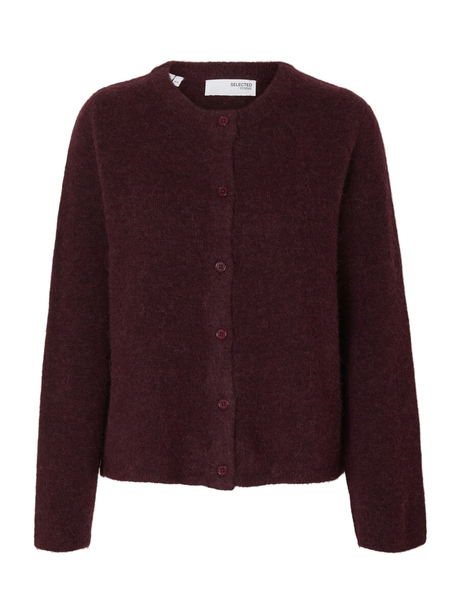 Вязаный кардиган SELECTED SLFLULU, баклажановый
Вязаный кардиган SELECTED SLFLULU, баклажановый