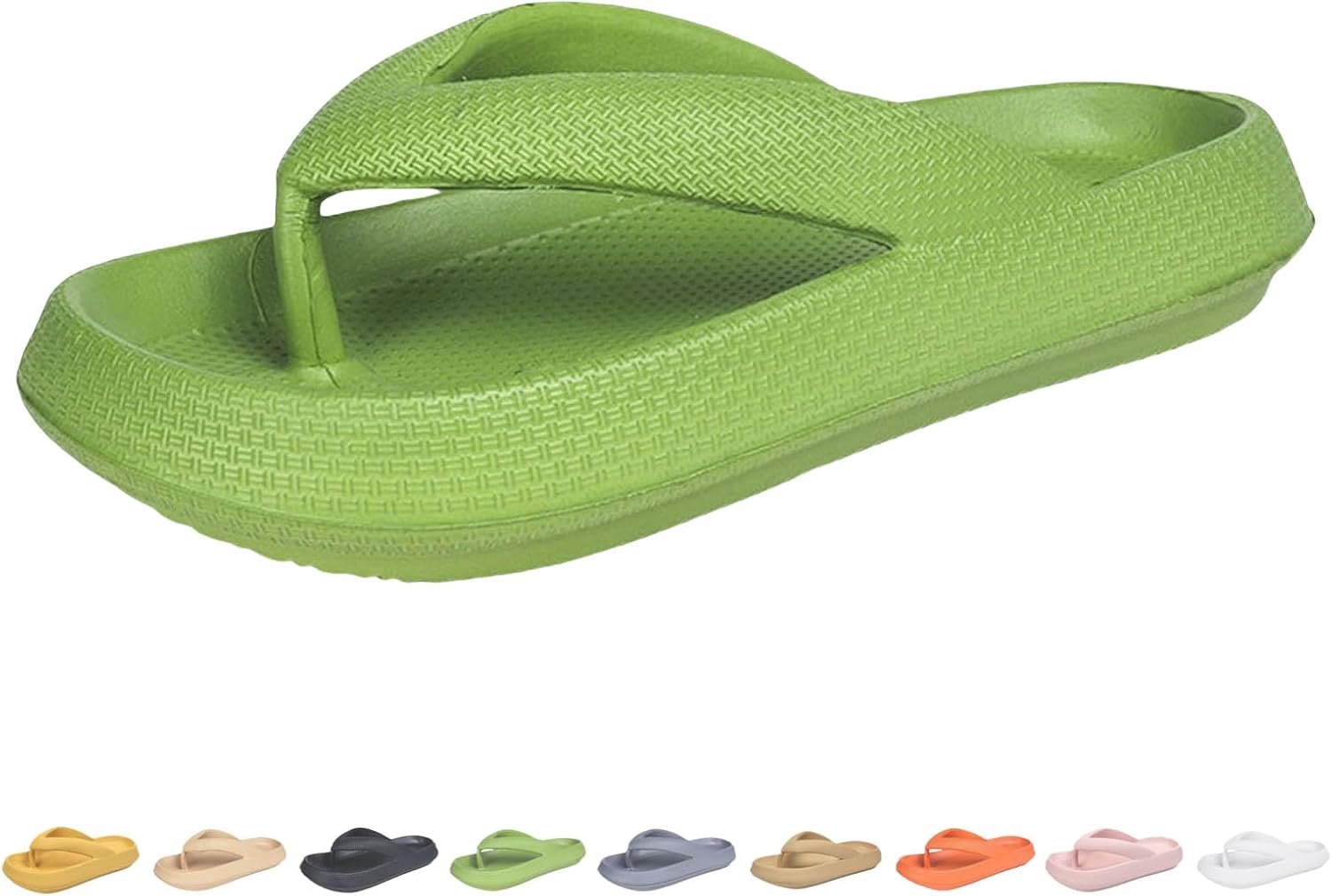 Женские сланцы Cloudies, мягкие сандалии сандалии для ванной, спа и прогулок, комфортные сланцы из ЭВА Generic, зеленый
Женские сланцы Cloudies, мягкие сандалии сандалии для ванной, спа и прогулок, комфортные сланцы из ЭВА Generic, зеленый