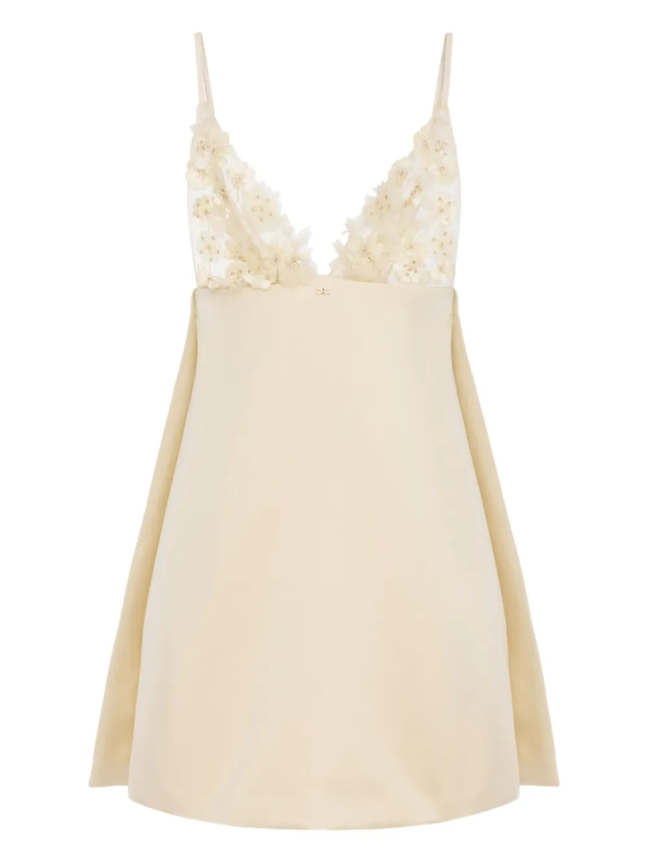 Платье с цветочной аппликацией Elisabetta Franchi, нейтральный
Платье с цветочной аппликацией Elisabetta Franchi, нейтральный