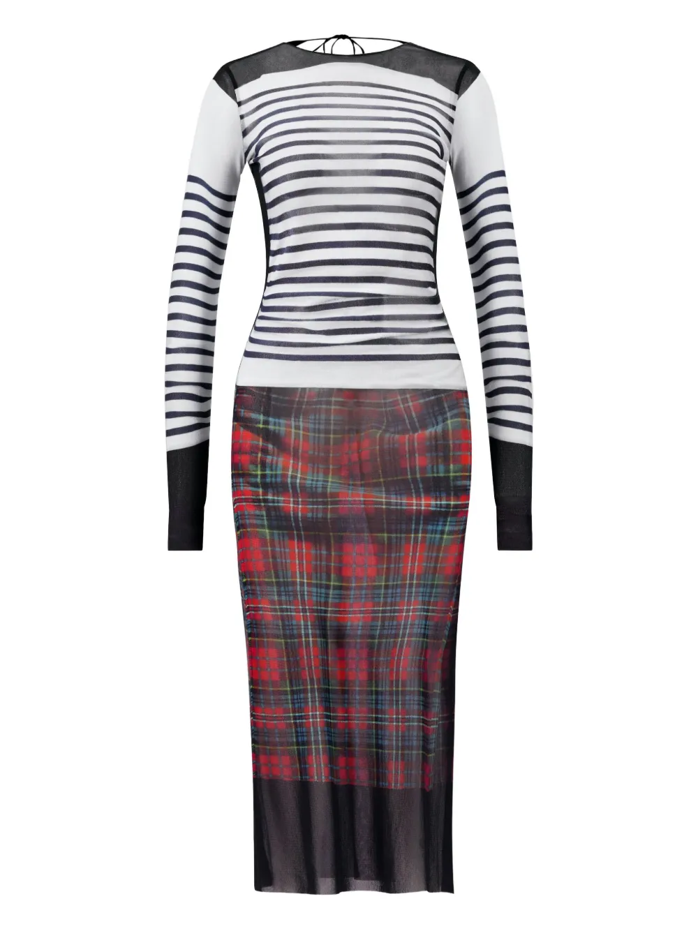 Платье миди Marinière Kilt Jean Paul Gaultier, белый
Платье миди Marinière Kilt Jean Paul Gaultier, белый