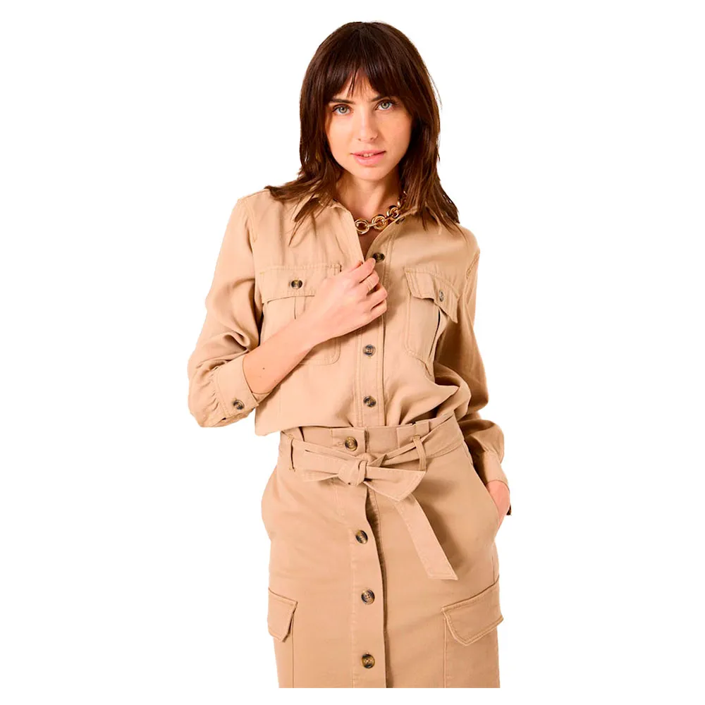 Рубашка с длинным рукавом Garcia C50230, бежевый
Рубашка с длинным рукавом Garcia C50230, бежевый