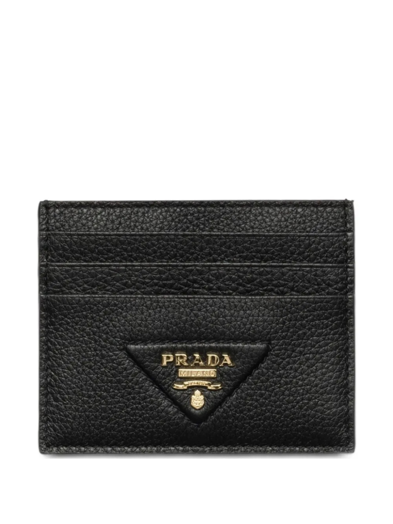 Текстурированный держатель карт Prada, черный
Текстурированный держатель карт Prada, черный