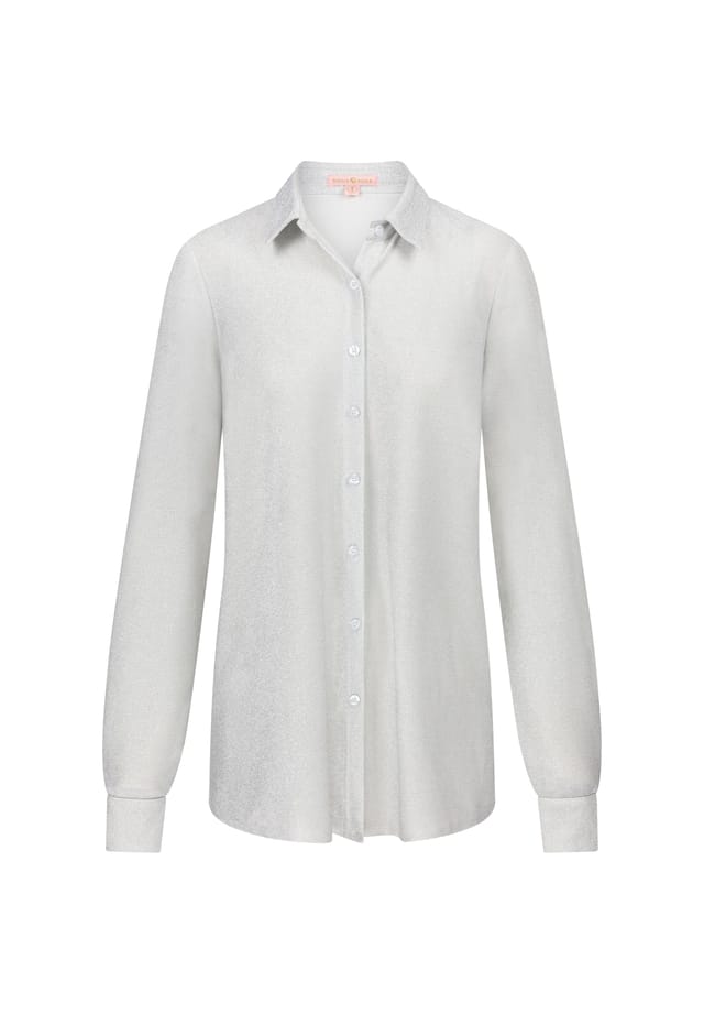 Пляжная рубашка Люмьер с великолепным мерцанием Moda Minx, белый
Пляжная рубашка Люмьер с великолепным мерцанием Moda Minx, белый