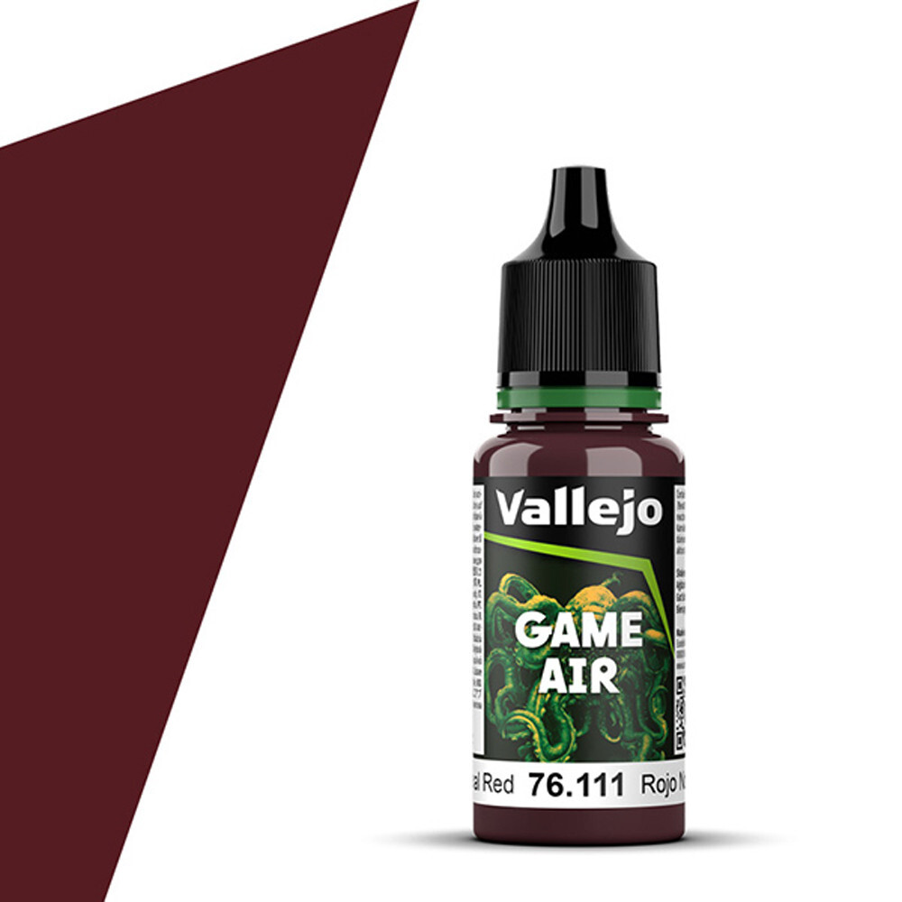 Аксессуары Vallejo Game Air: Nocturnal Red (18ml)
Аксессуары Vallejo Game Air: Nocturnal Red (18ml)