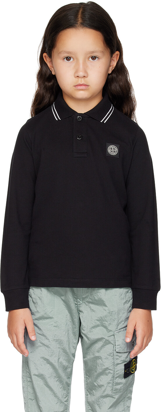 Детская черная футболка-поло с двумя пуговицами Stone Island Junior, Черный, Детская черная футболка-поло с двумя пуговицами Stone Island Junior
Детская черная футболка-поло с двумя пуговицами Stone Island Junior, Черный, Детская черная футболка-поло с двумя пуговицами Stone Island Junior