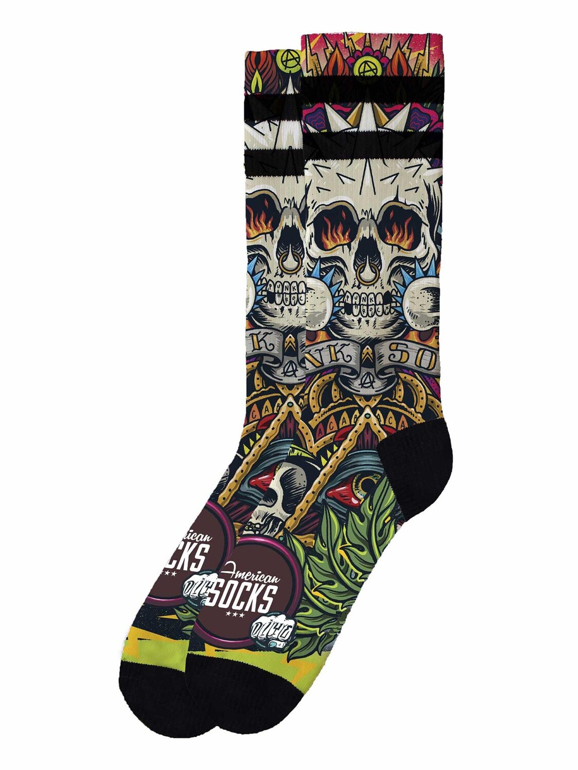 American Socks Носки 'Moshpit' в цвете Purple
American Socks Носки 'Moshpit' в цвете Purple