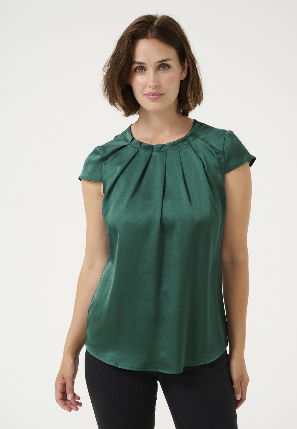 Блуза LINDA Kaffe, темно-зеленый
Блуза LINDA Kaffe, темно-зеленый