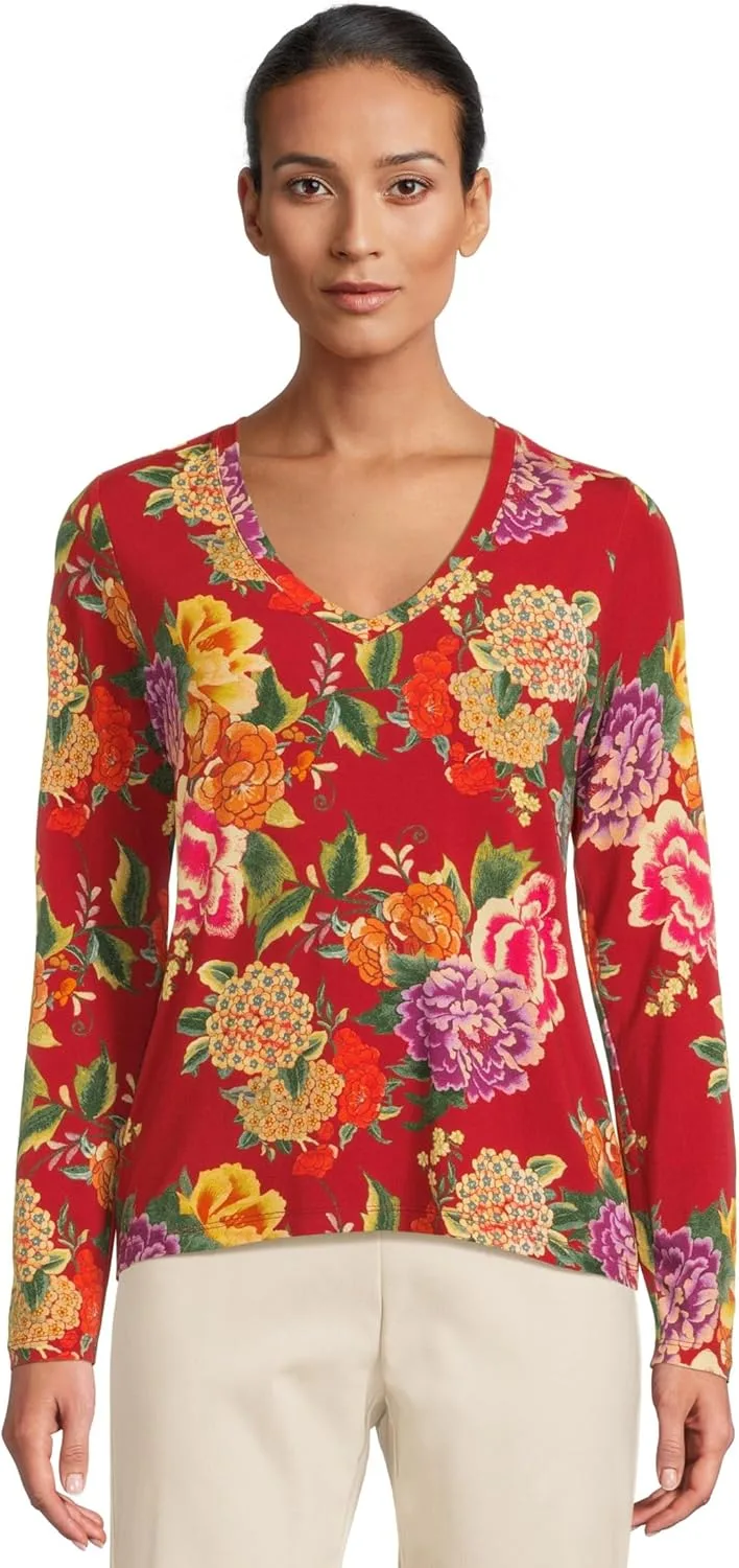 Джонни Вуменс The Janie Favorite длинный рукав V-образный вырез облегающая футболка Johnny Was
Джонни Вуменс The Janie Favorite длинный рукав V-образный вырез облегающая футболка Johnny Was