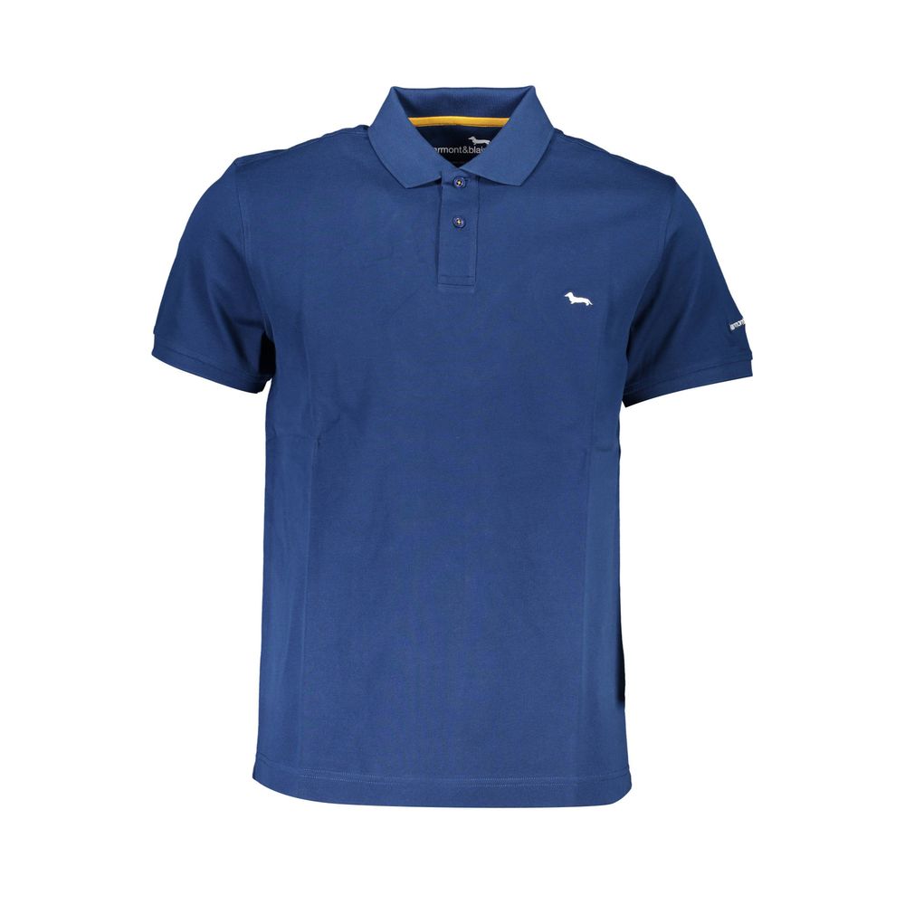 Синяя хлопковая рубашка-поло Harmont & Blaine, синий
Синяя хлопковая рубашка-поло Harmont & Blaine, синий
