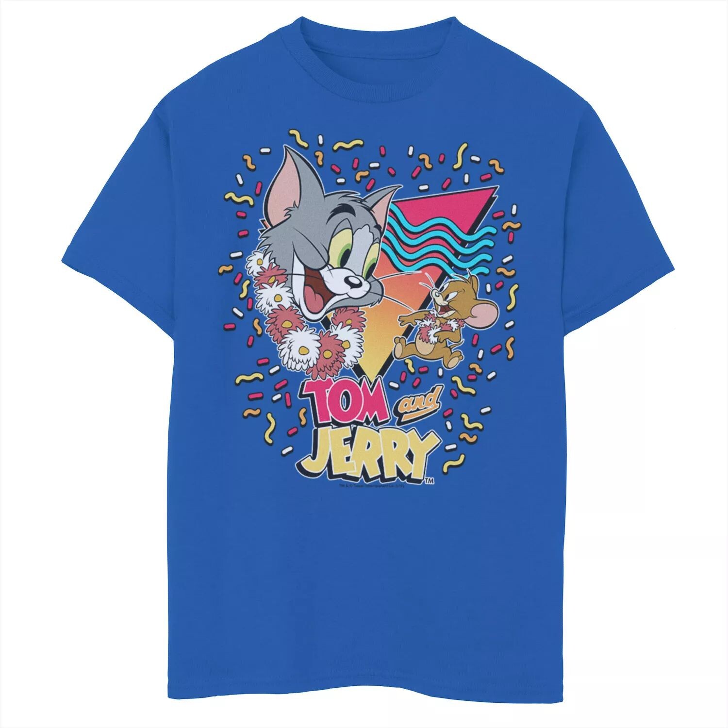 Футболка с рисунком «Тропическое конфетти» для мальчиков 8–20 лет Tom & Jerry Licensed Character
Футболка с рисунком «Тропическое конфетти» для мальчиков 8–20 лет Tom & Jerry Licensed Character