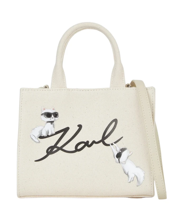 Фирменная сумка-тоут Ikon Choupette Karl Lagerfeld, белый
Фирменная сумка-тоут Ikon Choupette Karl Lagerfeld, белый