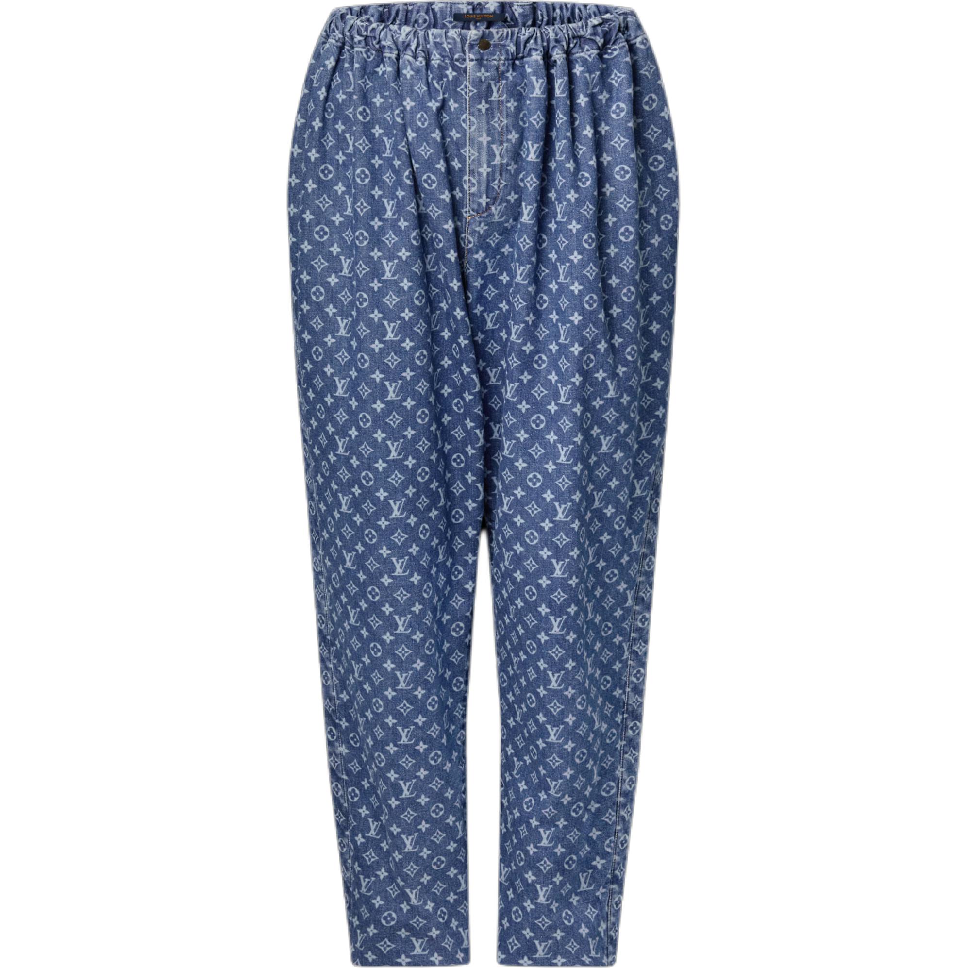 Джинсовые джинсы Lv Monogram LOUIS VUITTON, синий
Джинсовые джинсы Lv Monogram LOUIS VUITTON, синий