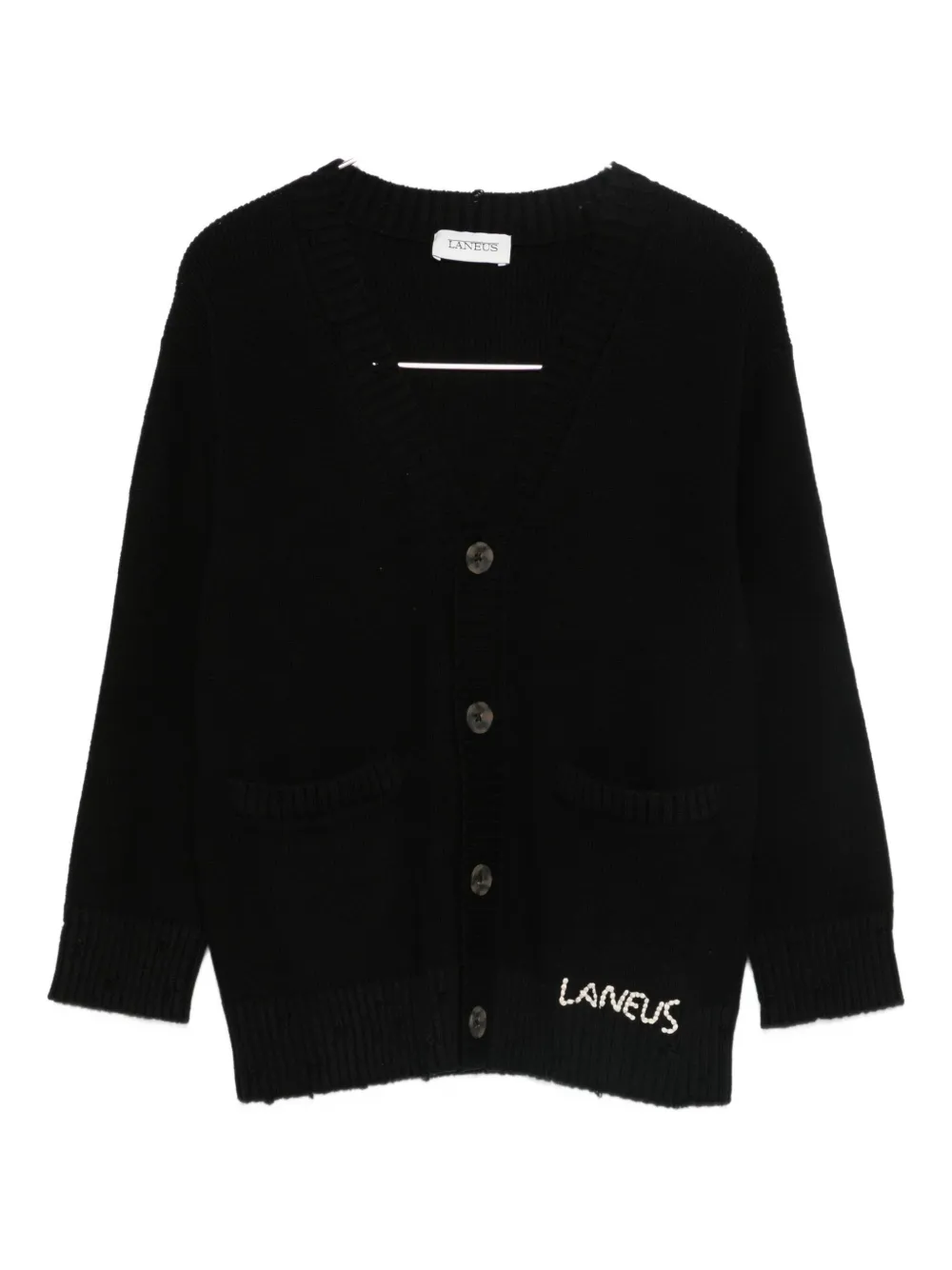 Кардиган с V-образным вырезом Laneus, черный
Кардиган с V-образным вырезом Laneus, черный