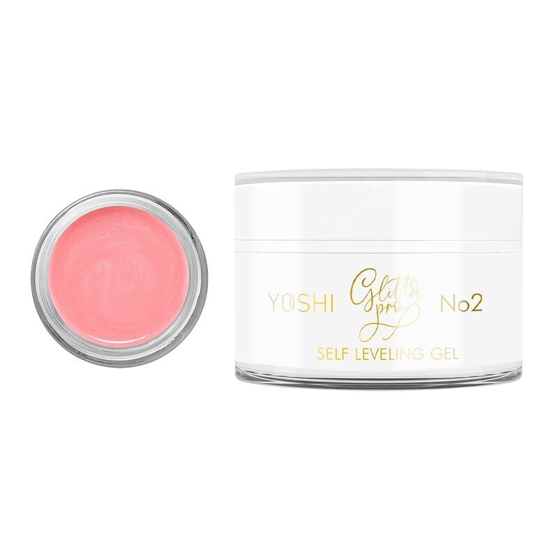 Самовыравнивающийся гель Yoshi Glitter Pro №2. 50мл
Самовыравнивающийся гель Yoshi Glitter Pro №2. 50мл