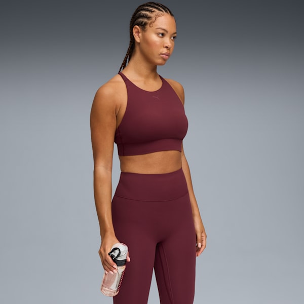 Женский спортивный бюстгальтер средней интенсивности с влагоотводящим эффектом Shapeluxe High Neck Puma, красный
Женский спортивный бюстгальтер средней интенсивности с влагоотводящим эффектом Shapeluxe High Neck Puma, красный