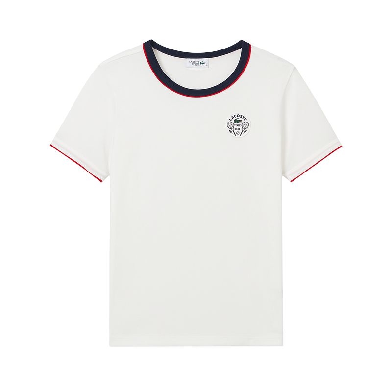 Футболка Heritage LACOSTE, белый/мультиколор
Футболка Heritage LACOSTE, белый/мультиколор