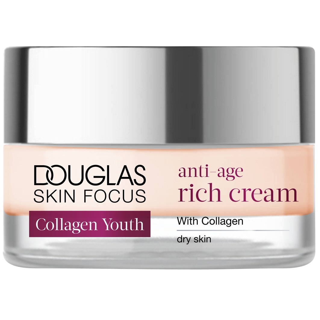 Крем для лица skin focus collagen youth anti-age rich cream Douglas Collection, объем 50 мл
Крем для лица skin focus collagen youth anti-age rich cream Douglas Collection, объем 50 мл