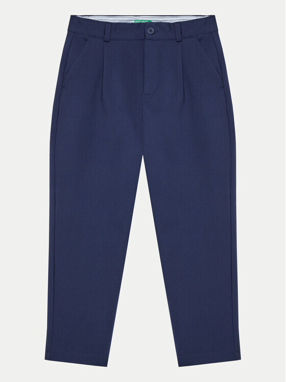 Тканевые брюки стандартного кроя United Colors Of Benetton, синий
Тканевые брюки стандартного кроя United Colors Of Benetton, синий