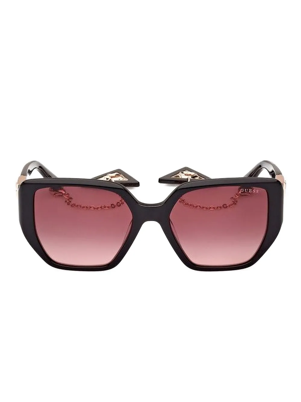Солнцезащитные очки в геометрической оправе GUESS USA, черный
Солнцезащитные очки в геометрической оправе GUESS USA, черный