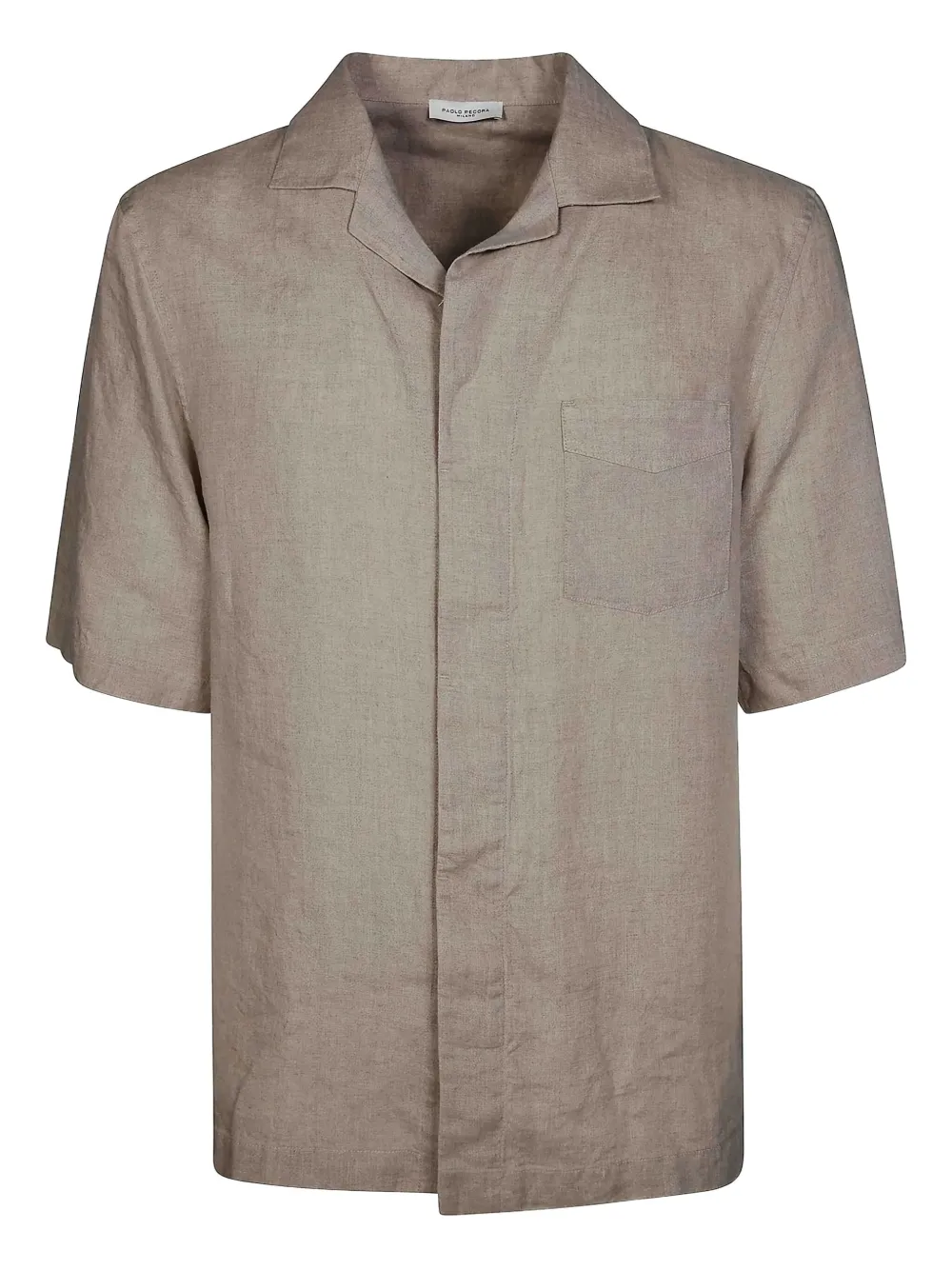 Рубашка с короткими рукавами и карманом Paolo Pecora, нейтральный
Рубашка с короткими рукавами и карманом Paolo Pecora, нейтральный