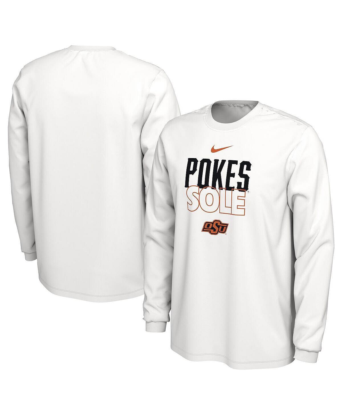 Мужская белая футболка с длинным рукавом Oklahoma State Cowboys On Court Nike, Белый, Мужская белая футболка с длинным рукавом Oklahoma State Cowboys On Court Nike
Мужская белая футболка с длинным рукавом Oklahoma State Cowboys On Court Nike, Белый, Мужская белая футболка с длинным рукавом Oklahoma State Cowboys On Court Nike