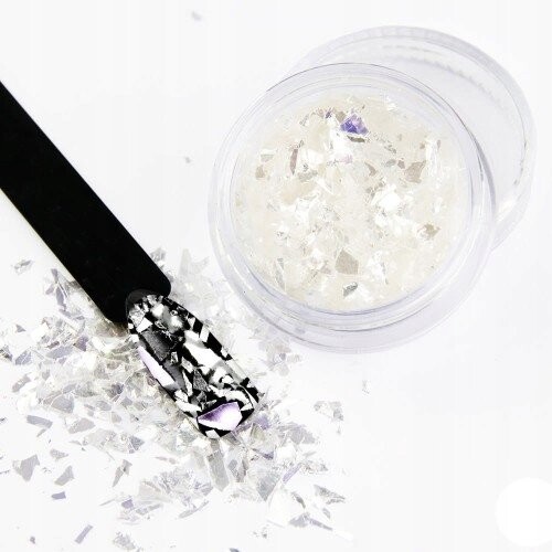 Украшение ногтей «Разбитое зеркало», вырезанное из фольги №4, Inna marka
Украшение ногтей «Разбитое зеркало», вырезанное из фольги №4, Inna marka