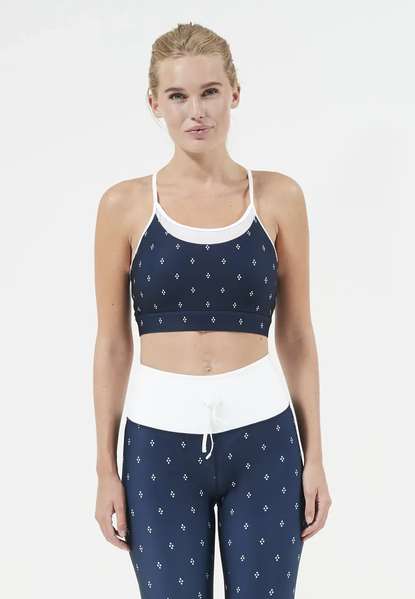 Спортивный бюстгальтер ATHLECIA "Sanra", изготовленный из экологически чистого переработанного полиэстера, белый
Спортивный бюстгальтер ATHLECIA "Sanra", изготовленный из экологически чистого переработанного полиэстера, белый