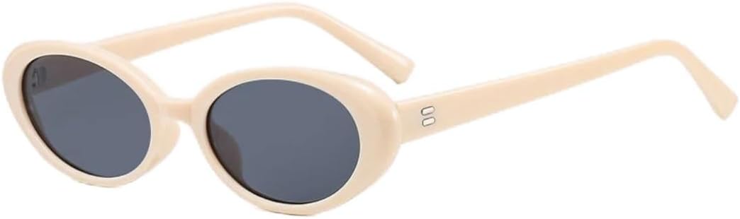 Солнцезащитные очки с защитой UV400 | Маленькие овальные линзы конфетного цвета | для женщин и мужчин, для занятий спортом на открытом воздухе и вождения DSVIGF, Beige Gray
Солнцезащитные очки с защитой UV400 | Маленькие овальные линзы конфетного цвета | для женщин и мужчин, для занятий спортом на открытом воздухе и вождения DSVIGF, Beige Gray