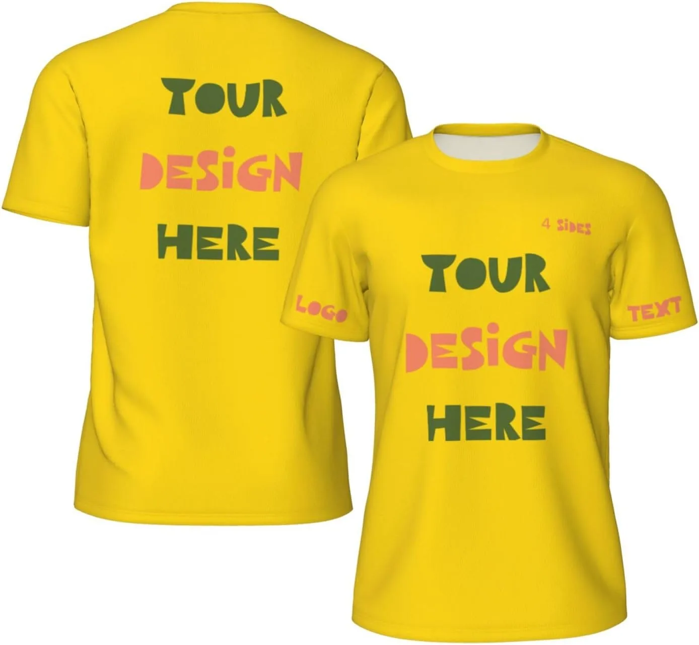 Футболка Custom с принтом на 4 сторонах
Футболка Custom с принтом на 4 сторонах