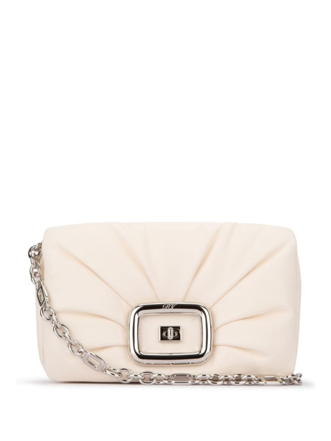 Roger Vivier кожаная сумка через плечо, нейтральный цвет
Roger Vivier кожаная сумка через плечо, нейтральный цвет