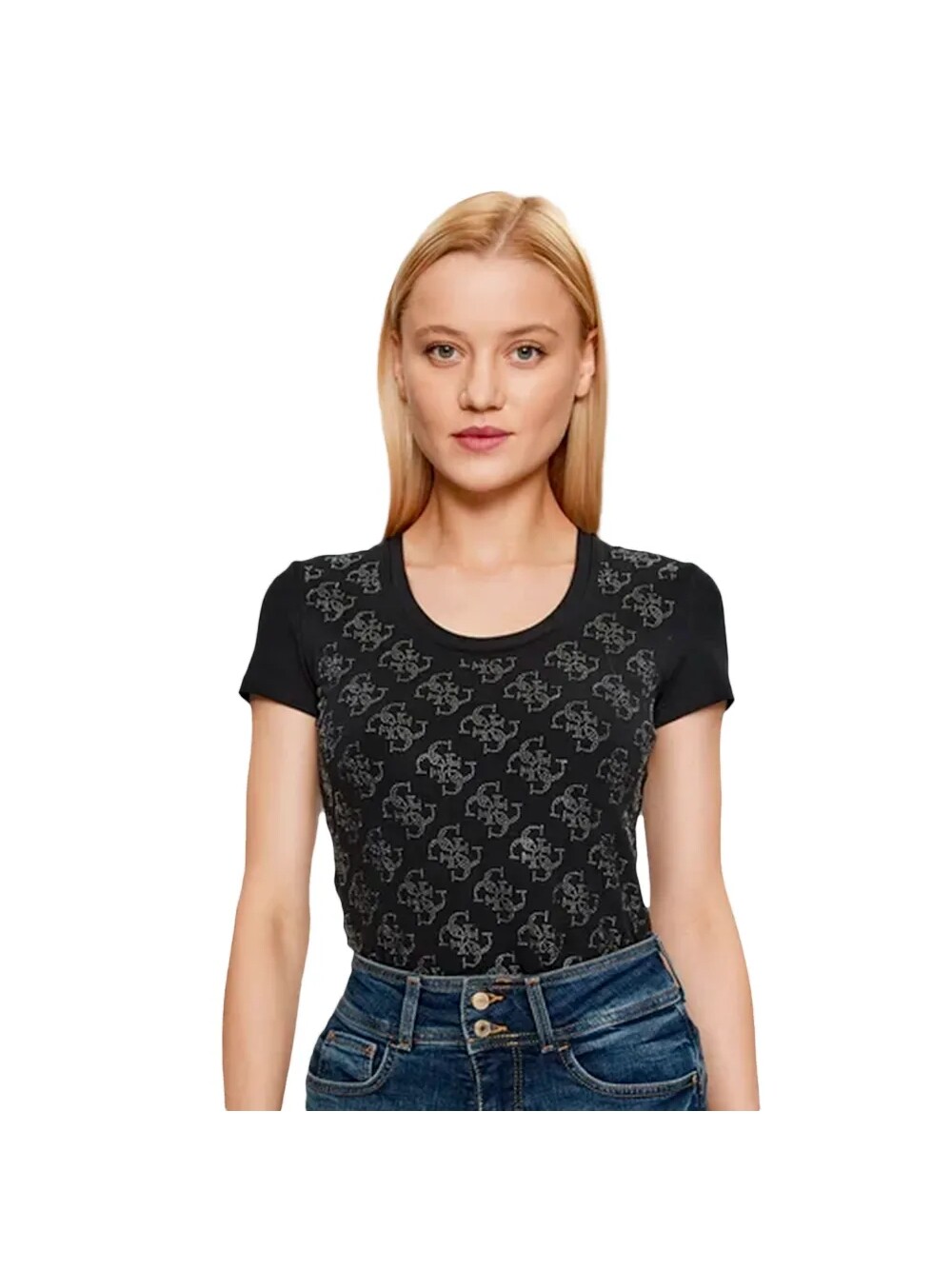 Футболка со стразами 4г Guess, черный
Футболка со стразами 4г Guess, черный