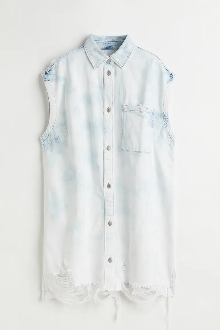 Джинсовое платье-рубашка оверсайз H&M, бледно-голубой деним, Синий, Джинсовое платье-рубашка оверсайз H&M, бледно-голубой деним
Джинсовое платье-рубашка оверсайз H&M, бледно-голубой деним, Синий, Джинсовое платье-рубашка оверсайз H&M, бледно-голубой деним