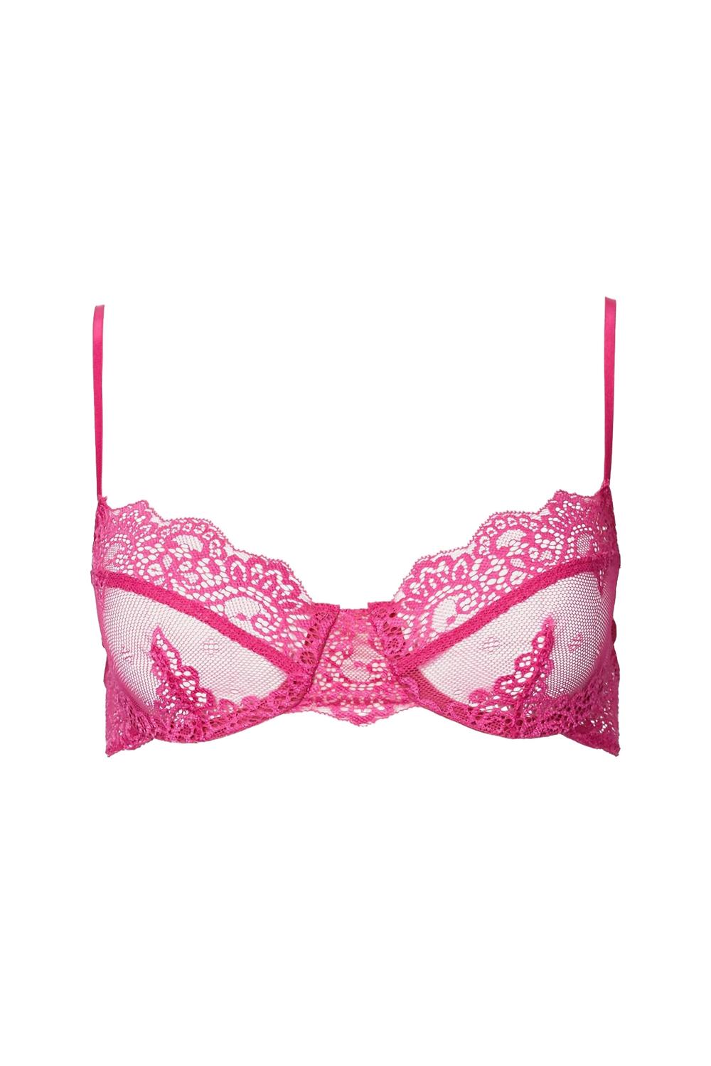 Бюстгальтер So Fine на косточках с кружевом в розовом орхидее ONLY HEARTS
Бюстгальтер So Fine на косточках с кружевом в розовом орхидее ONLY HEARTS