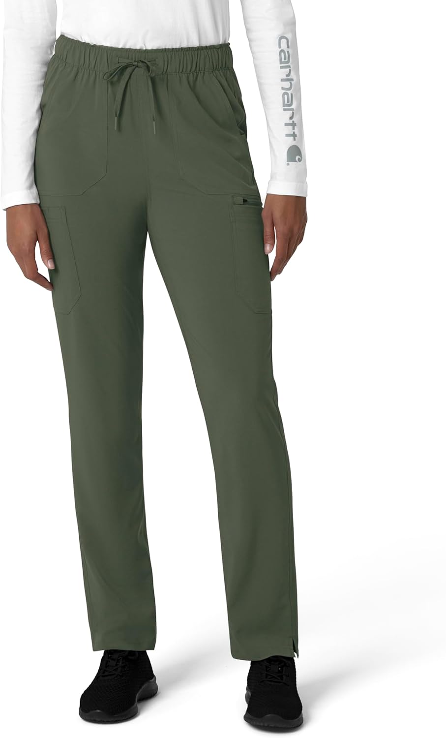 Женские облегающие брюки Carhartt Force Cross-Flex Modern Fit Slim Leg, Olive
Женские облегающие брюки Carhartt Force Cross-Flex Modern Fit Slim Leg, Olive