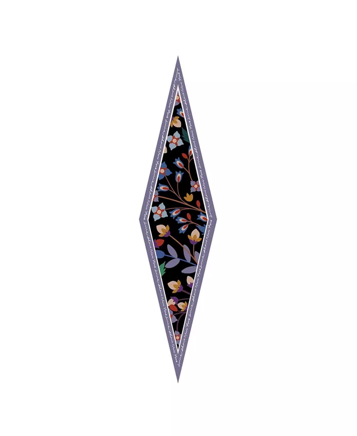 Шелковый шарф Diamond в цвете Purple Garden Jessie Zhao New York, черный
Шелковый шарф Diamond в цвете Purple Garden Jessie Zhao New York, черный