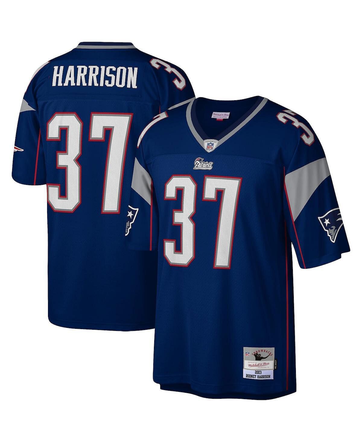 Мужская копия джерси rodney harrison navy new england patriots legacy Mitchell & Ness, синий
Мужская копия джерси rodney harrison navy new england patriots legacy Mitchell & Ness, синий