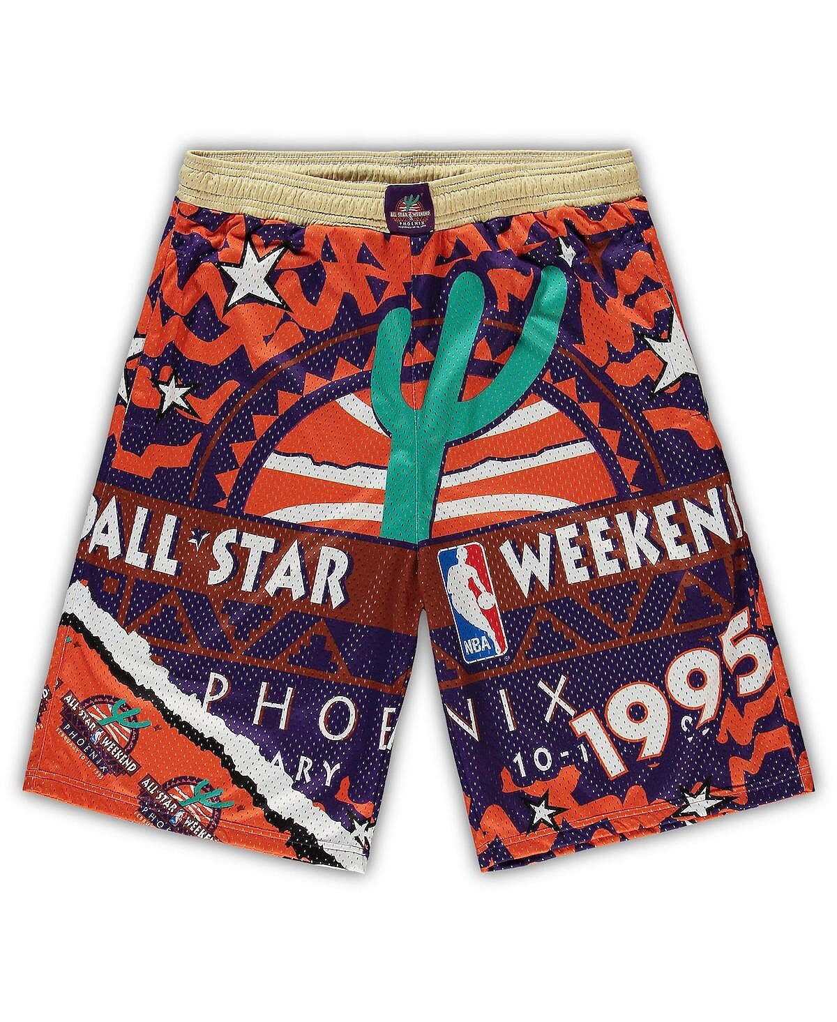Мужские фиолетово-оранжевые шорты nba all-star game 1995 hardwood classics big and tall jumbotron 2.0 Mitchell & Ness, мульти
Мужские фиолетово-оранжевые шорты nba all-star game 1995 hardwood classics big and tall jumbotron 2.0 Mitchell & Ness, мульти