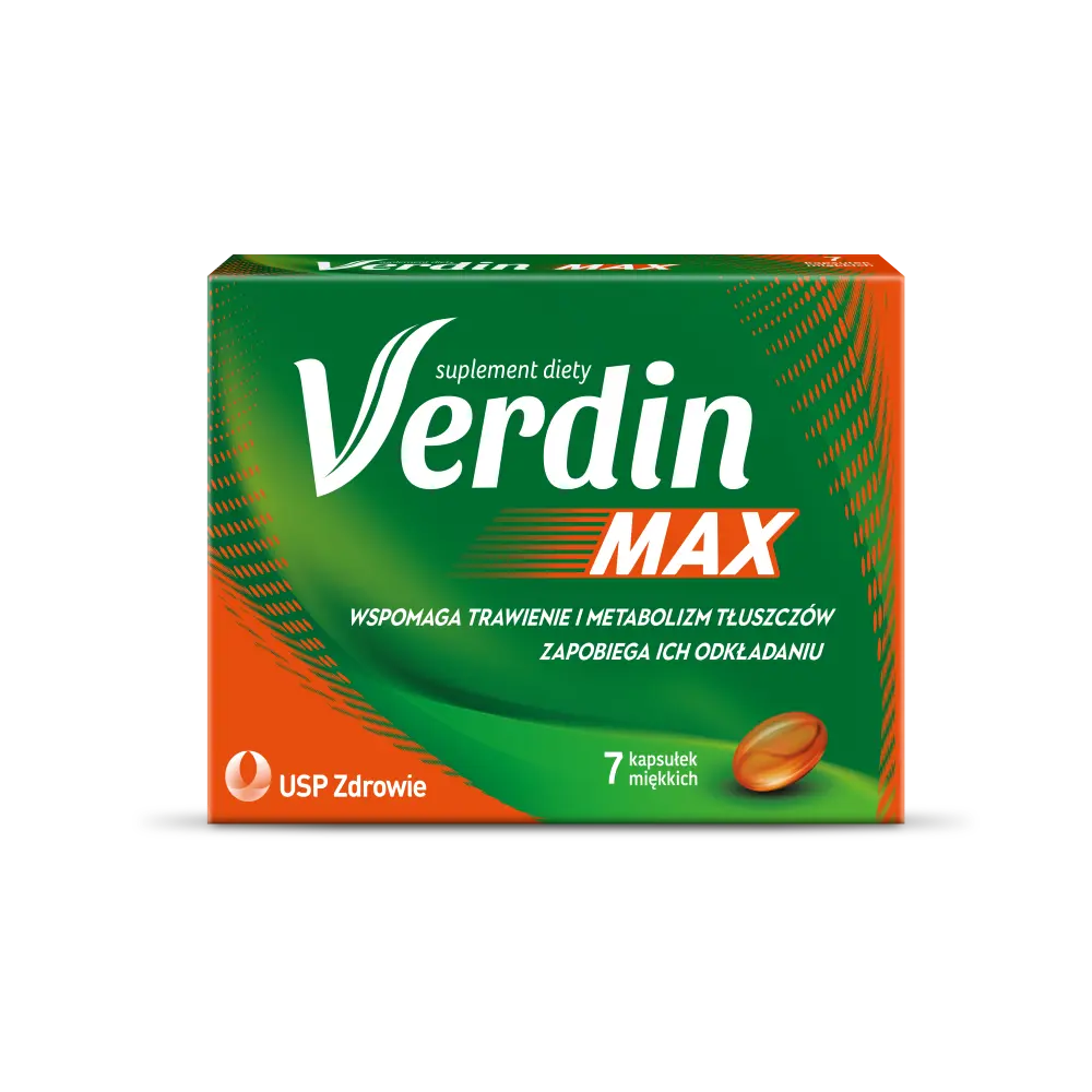 Verdin Max мягкие капсулы, 7 капсул/1 упаковка
Verdin Max мягкие капсулы, 7 капсул/1 упаковка