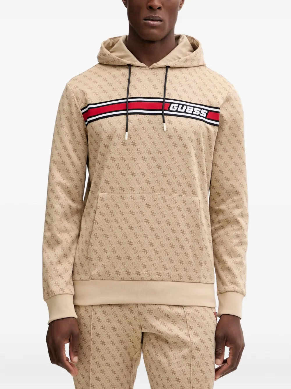 Худи с кулиской и монограммой Guess Usa, нейтральный
Худи с кулиской и монограммой Guess Usa, нейтральный