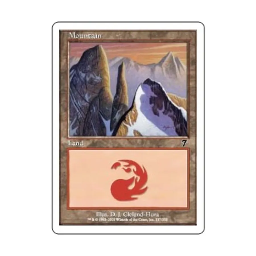 CCG Гора #337 (С), MTG - 7th Edition
CCG Гора #337 (С), MTG - 7th Edition