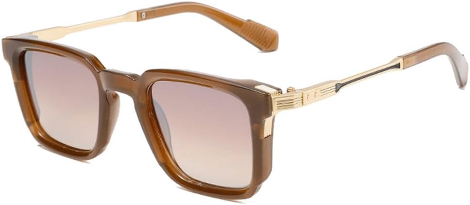 Мужские солнцезащитные очки Retro Rivets класса люкс с градиентным зеркальным покрытием и защитой от УФ-излучения UV400. Женские солнцезащитные очки в тренде HVTVTLA, Tea Tea Mirror
Мужские солнцезащитные очки Retro Rivets класса люкс с градиентным зеркальным покрытием и защитой от УФ-излучения UV400. Женские солнцезащитные очки в тренде HVTVTLA, Tea Tea Mirror